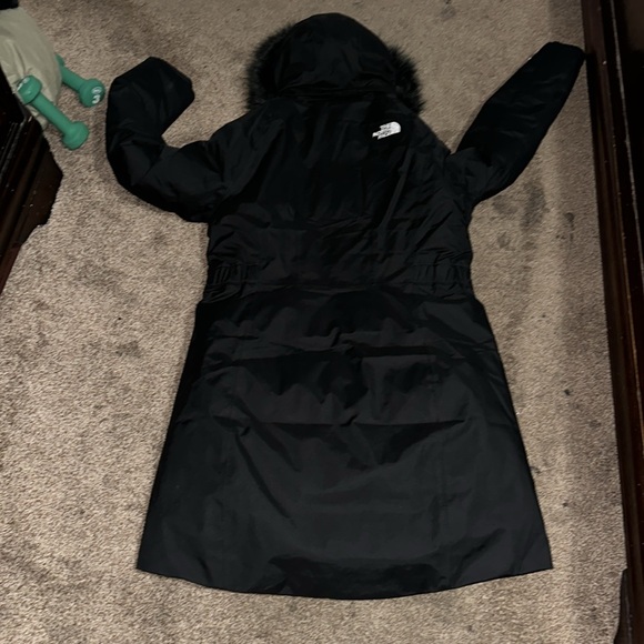 Woman THE North Face parka size large - Picture 4 of 15